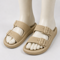 Xray Women Men Double Buckle Adjustable Eva Slide Slippers Cloud Pillow Sandals