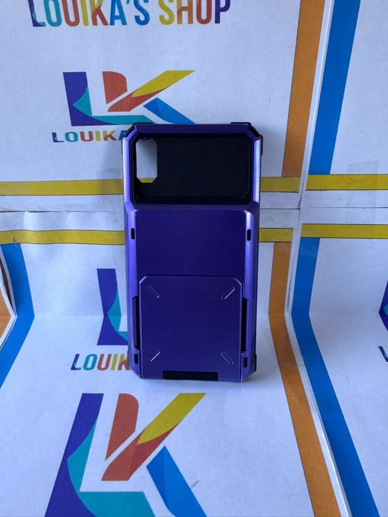 ELOVEN Case for iPhone Xs Max Case with Card Holder Wallet Case Hidden Credit