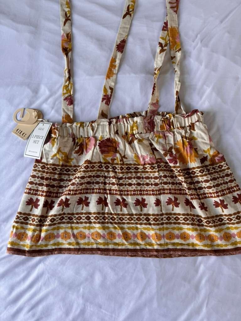 Good Luck Gem Multicolor Floral Jumpsuit Size Medium