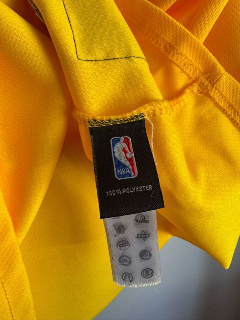 Los Angeles Lakers Jersey Mens M Yellow Ultra Game Lebron NBA Basketball