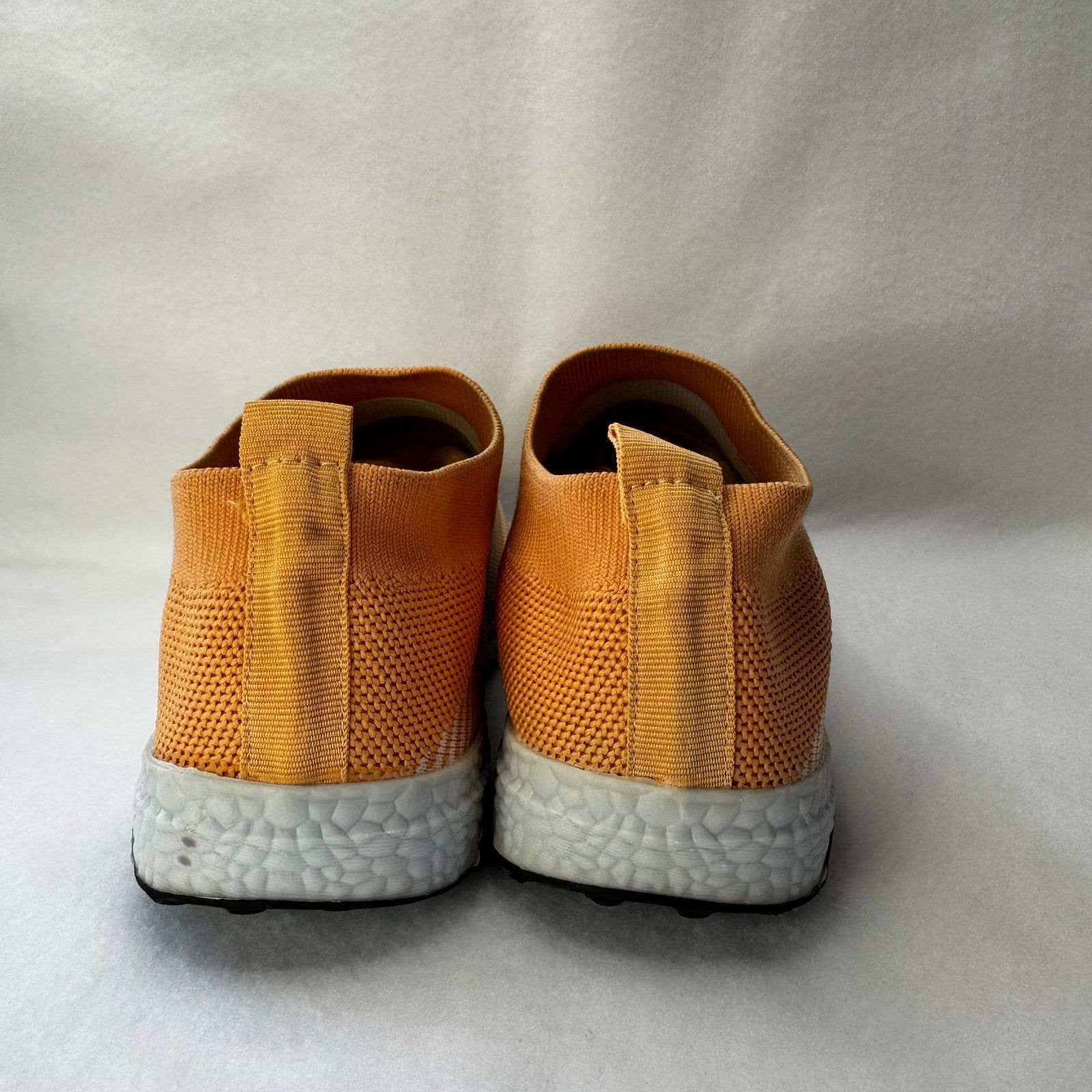 Color Mixed Knit Breathable Sneakers For Women Non Soft Casual Flats Slip On