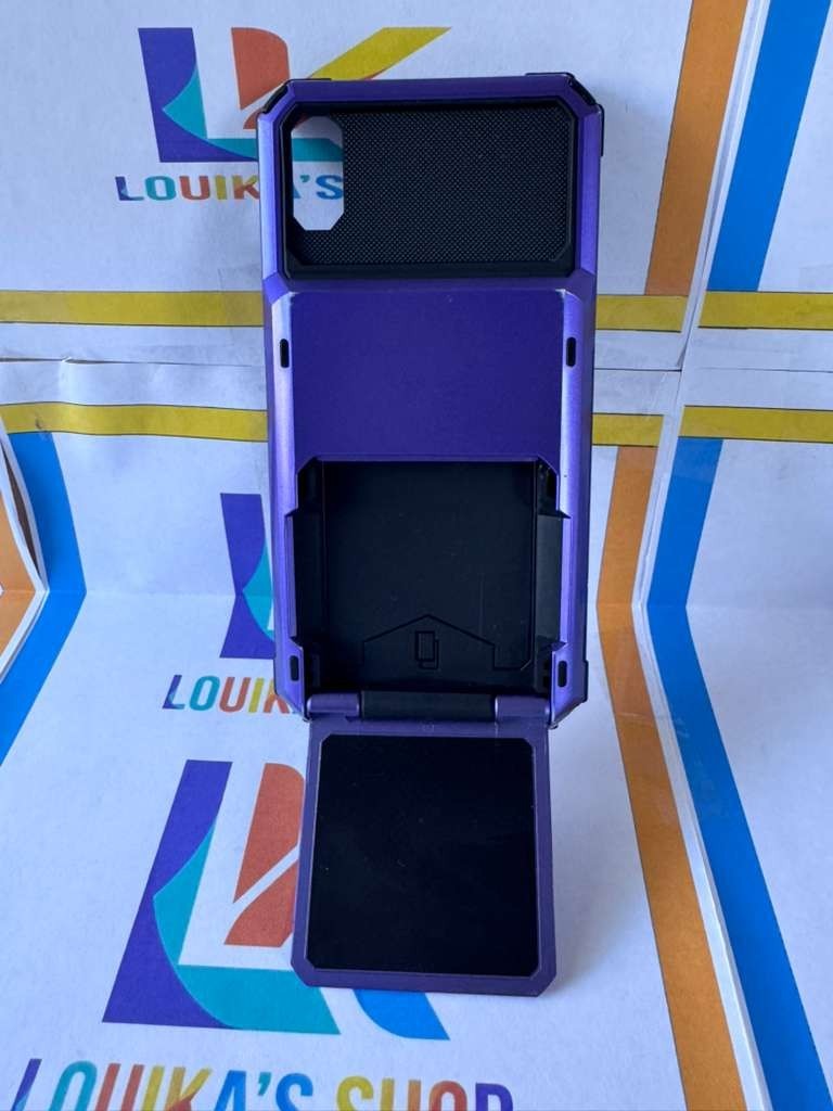 ELOVEN Case for iPhone Xs Max Case with Card Holder Wallet Case Hidden Credit