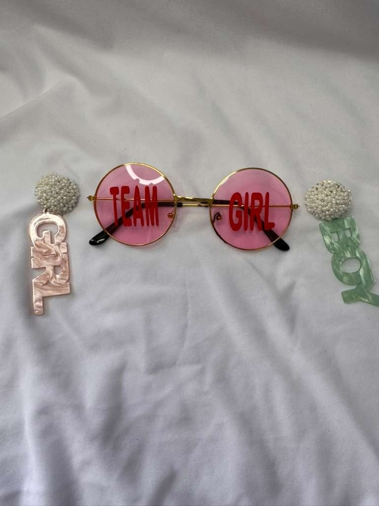 Reaveal Glasses Bleu And Pink Sungglasses Frameless Team Girl, Team Boy
