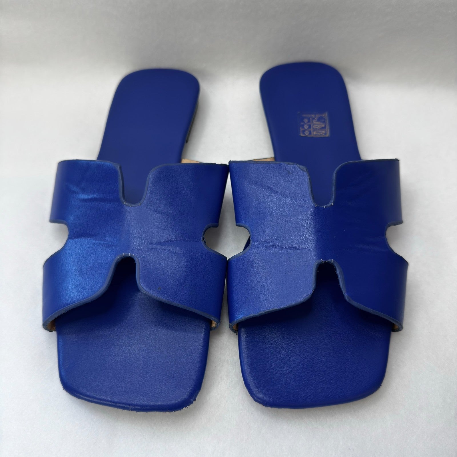 Womens Sandals Bleu Size 7.5 US