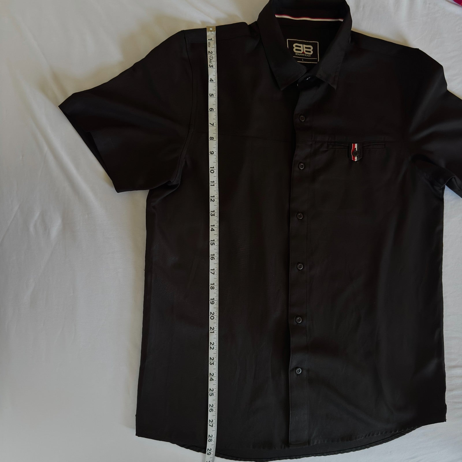 Benjamin Black Men's Shirt Black, Size L