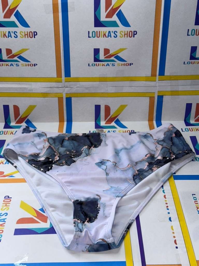 Women's Bikini Set Fashion Marbe Pettern Colorful Dgital Print