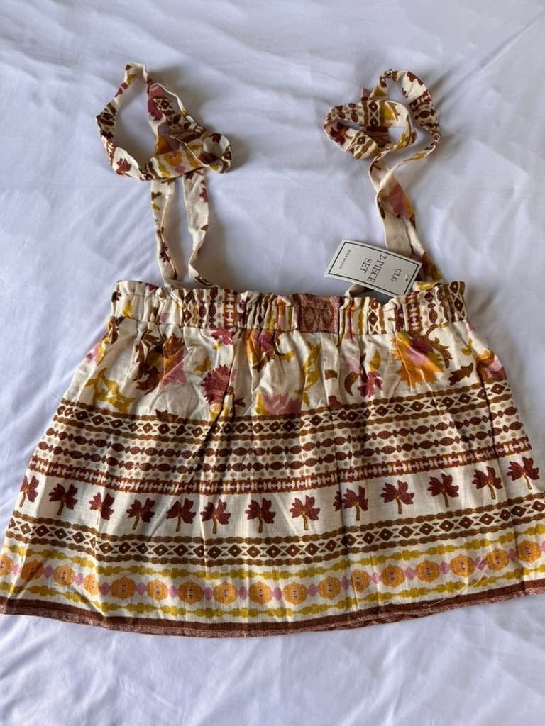 Good Luck Gem Multicolor Floral Jumpsuit Size Medium
