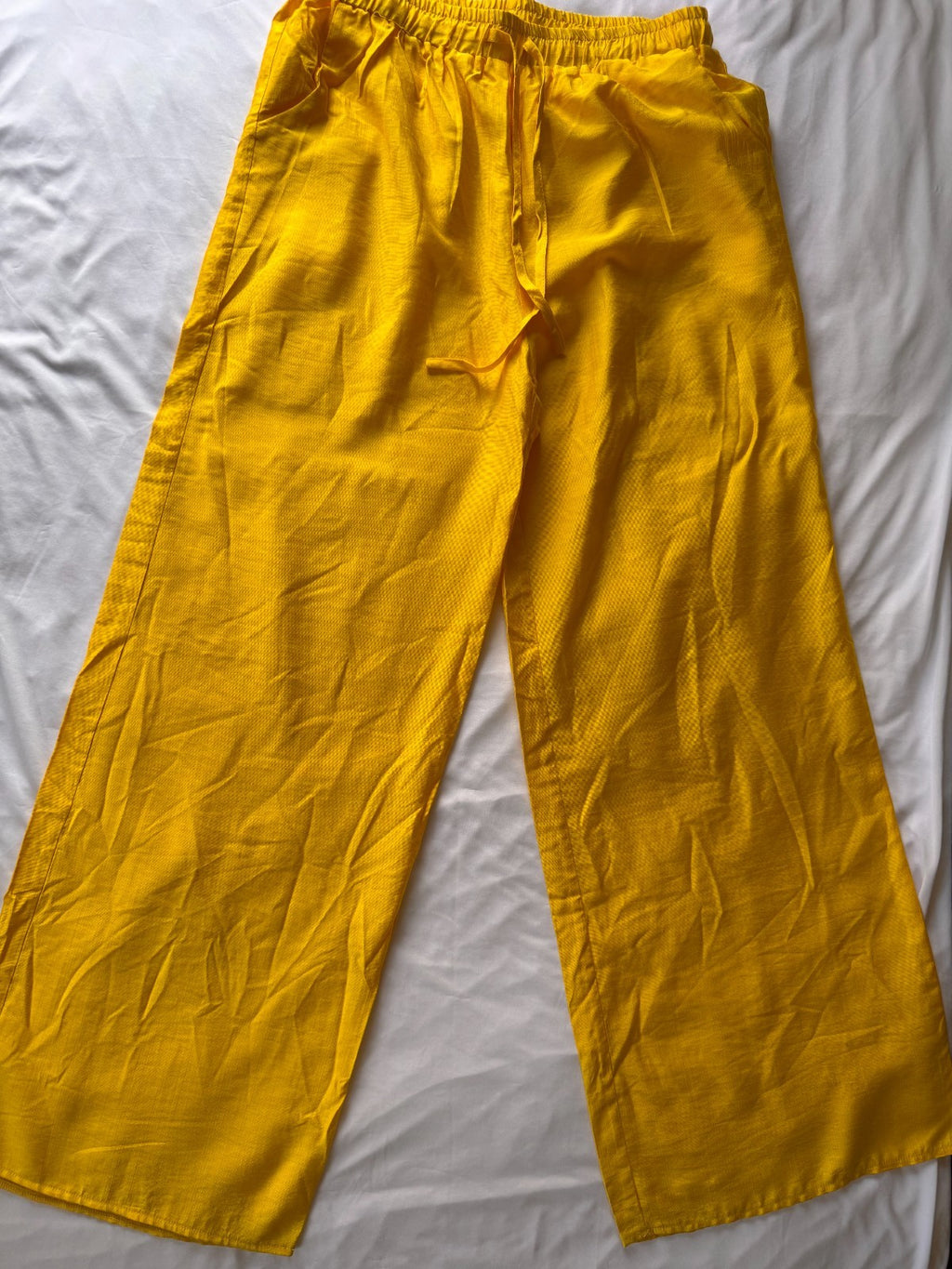Micas Shirt And Wide Leg Pants Set , Size Large