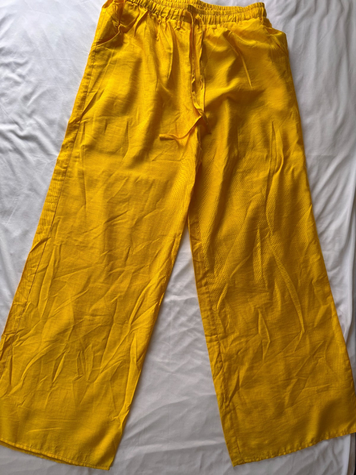 Micas Shirt And Wide Leg Pants Set , Size Large