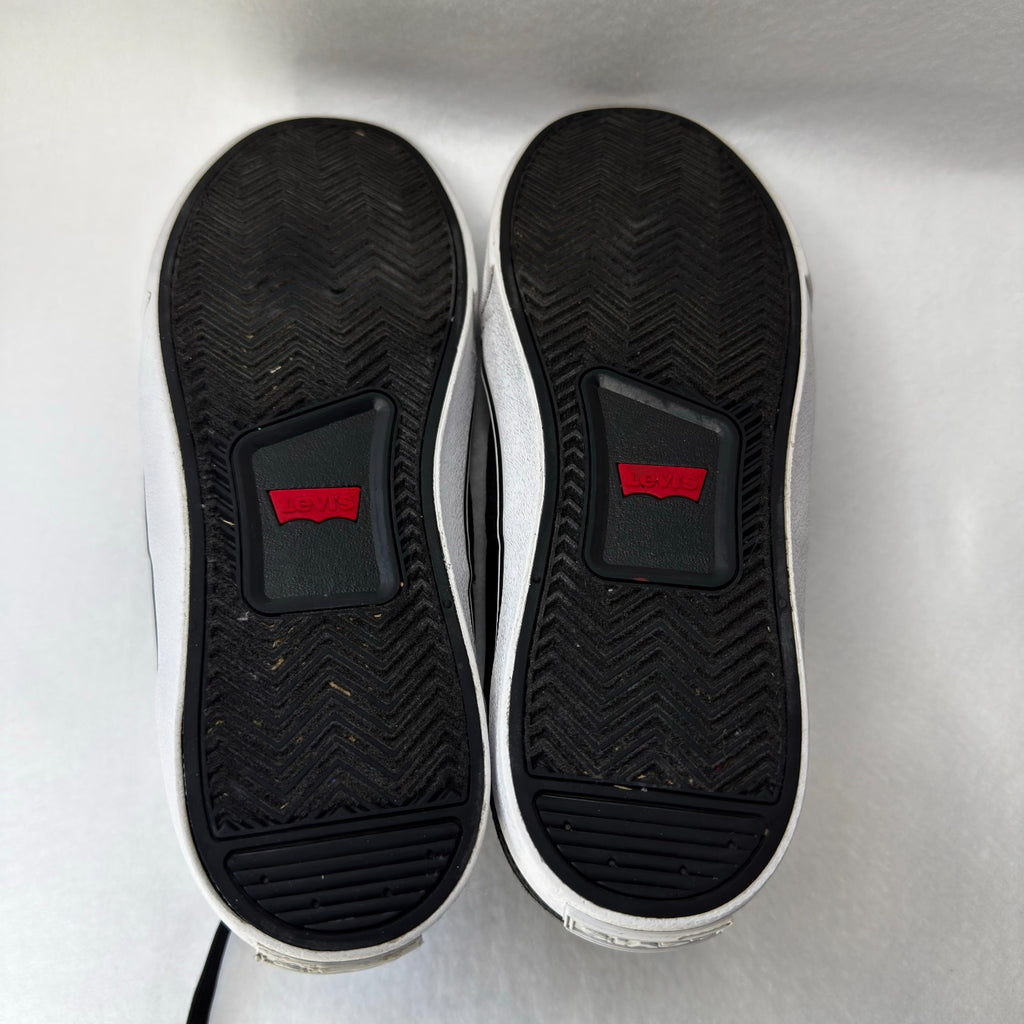 Levi's men's Ethan S WX Casual Fashion Sneaker Black Shoes Size 8.5 US