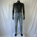 Stitches and Rivets Jeans Men's Size 34x32  Wash Blue Slim Mid Rise Denim