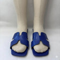 Womens Sandals Bleu Size 7.5 US