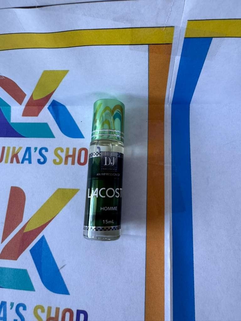 Men Assorted Roll On Oil 15 ML 2pc Limited Time Only Lacoste/Mount blanc