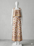 Good Luck Gem Multicolor Floral Jumpsuit Size Medium