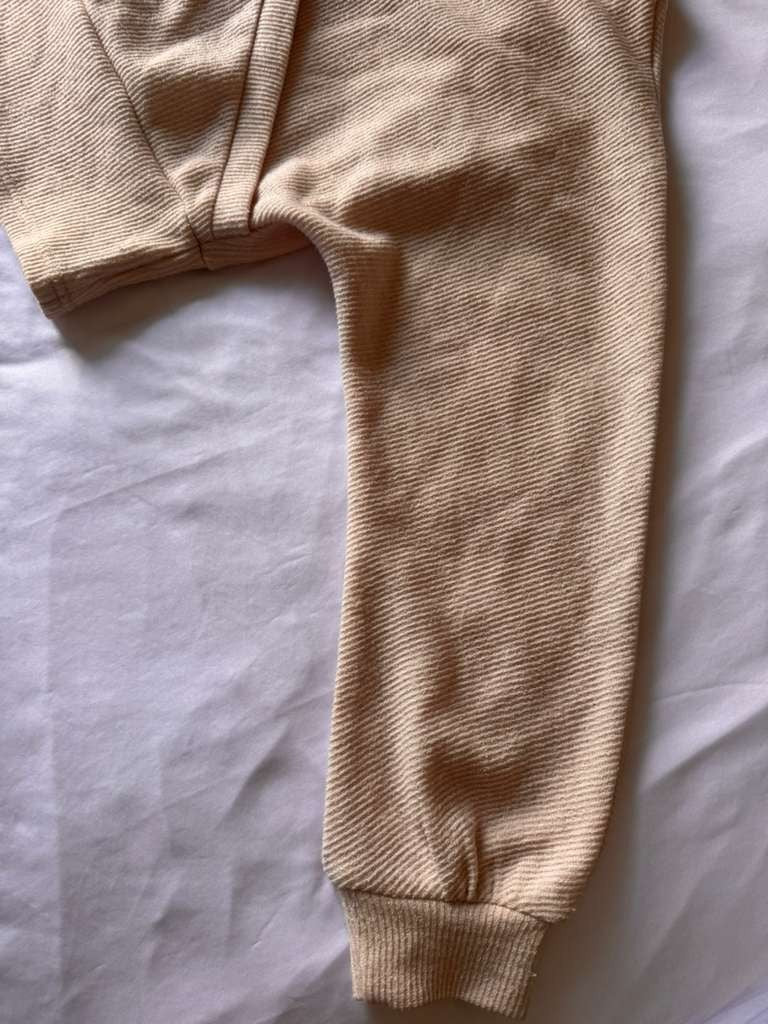 Womens Tan and Cream Jumper Size Large