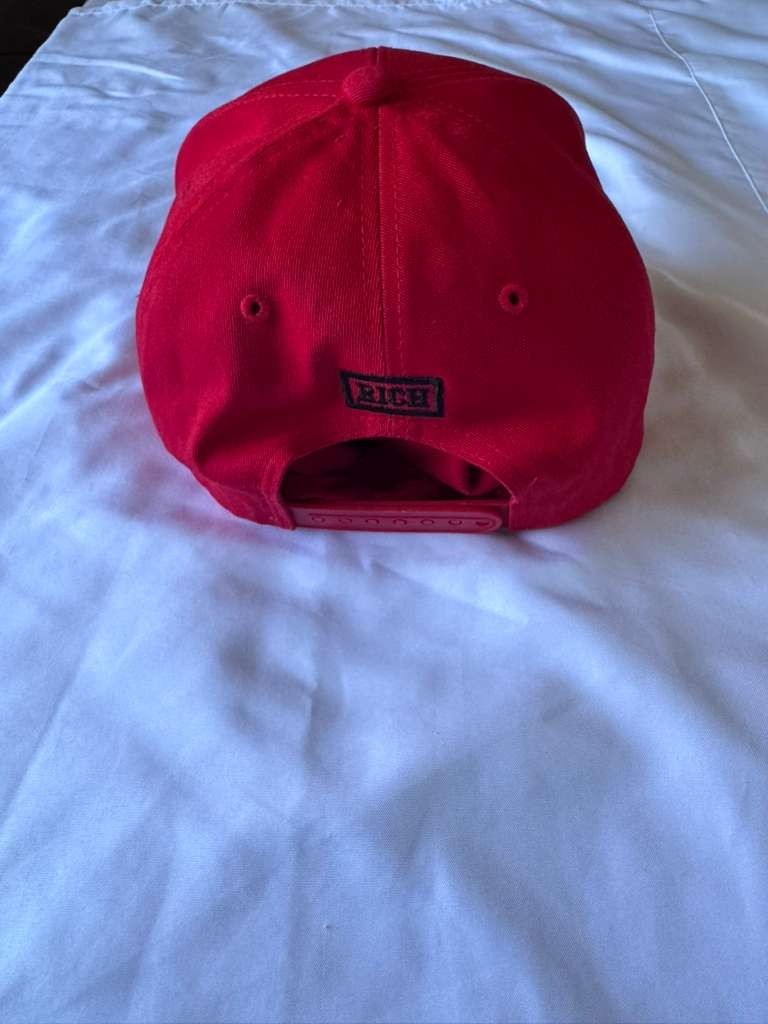 Top Level Snapback Money Hat Red Dollar Sign Adjustable Cap H011