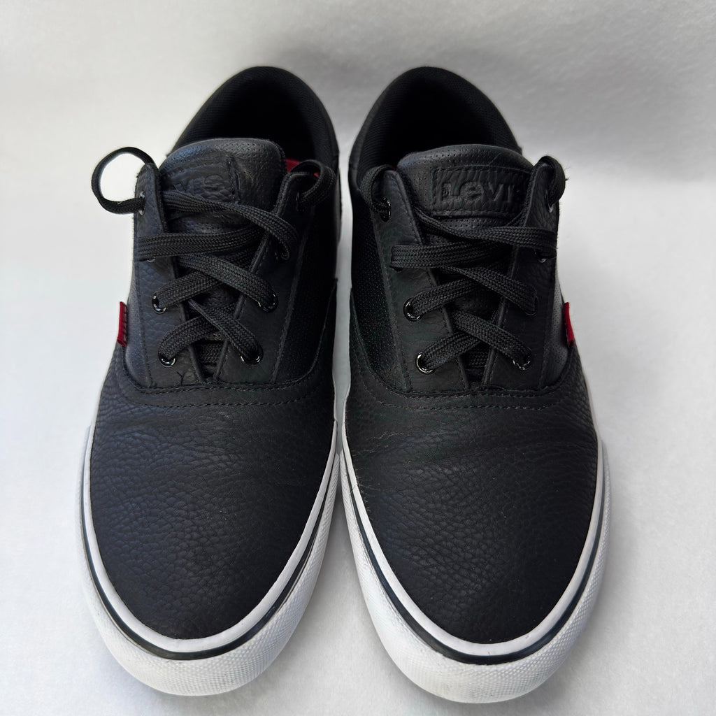 Levi's men's Ethan S WX Casual Fashion Sneaker Black Shoes Size 8.5 US