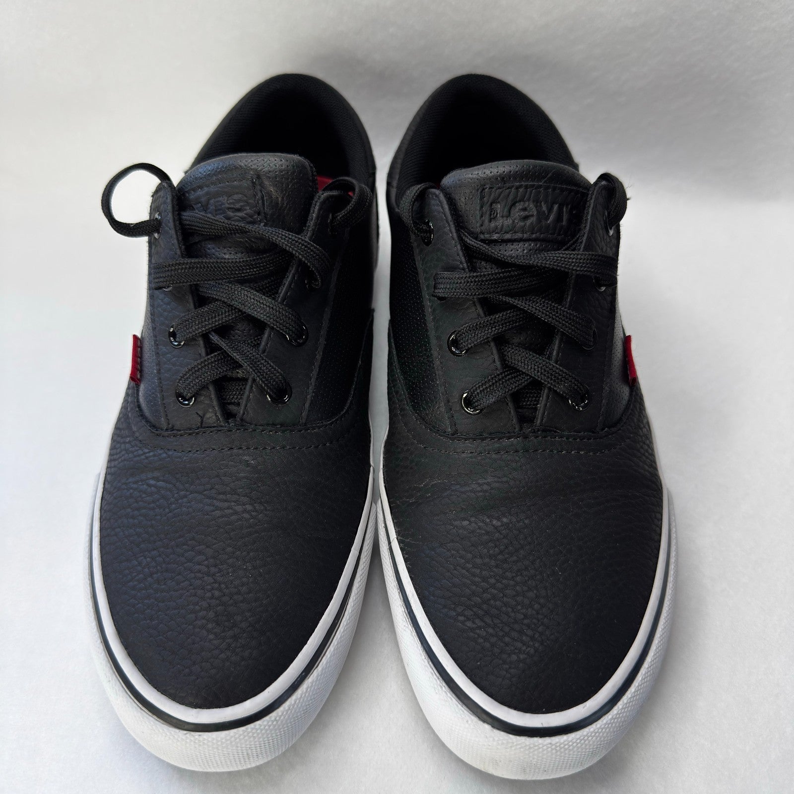 Levi's men's Ethan S WX Casual Fashion Sneaker Black Shoes Size 8.5 US