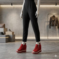 Woman's Platform Shoes With Hidden Height Increase Open Front size 7 us