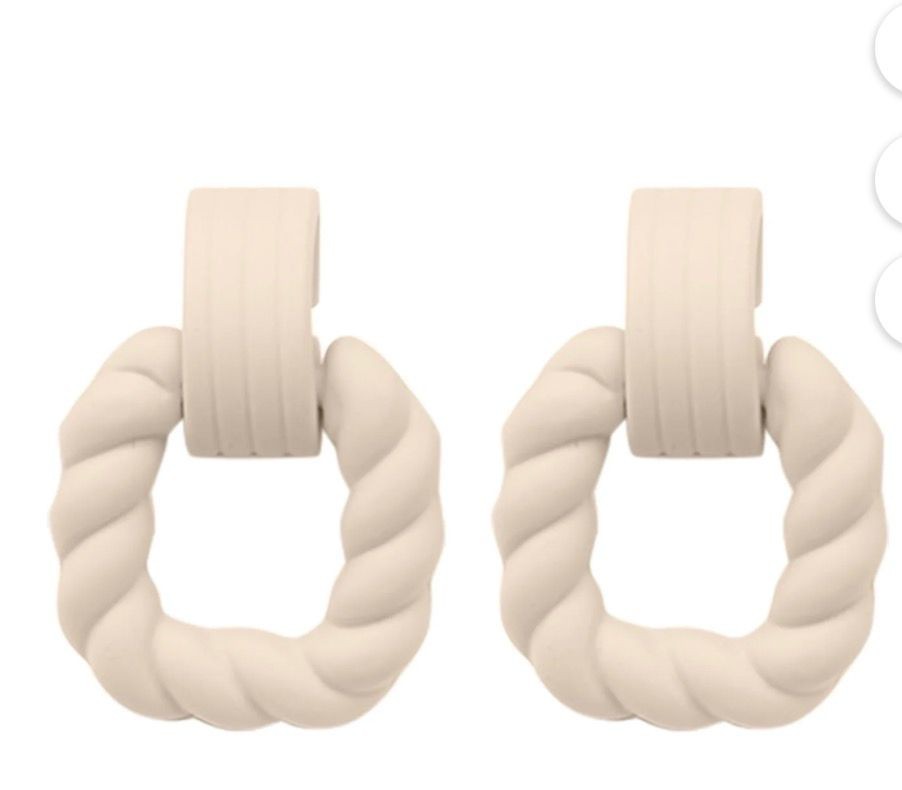 Square Earrings Acrylic Women's,girls About 30mm×41mm