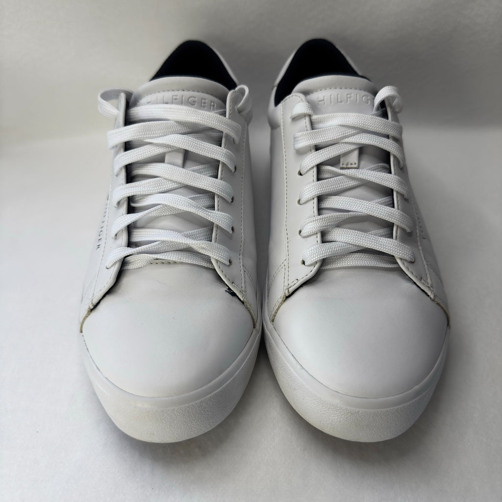 Tommy Hilfinger Men's White Sneakers/Athletic Shoes  Size 8.5 US