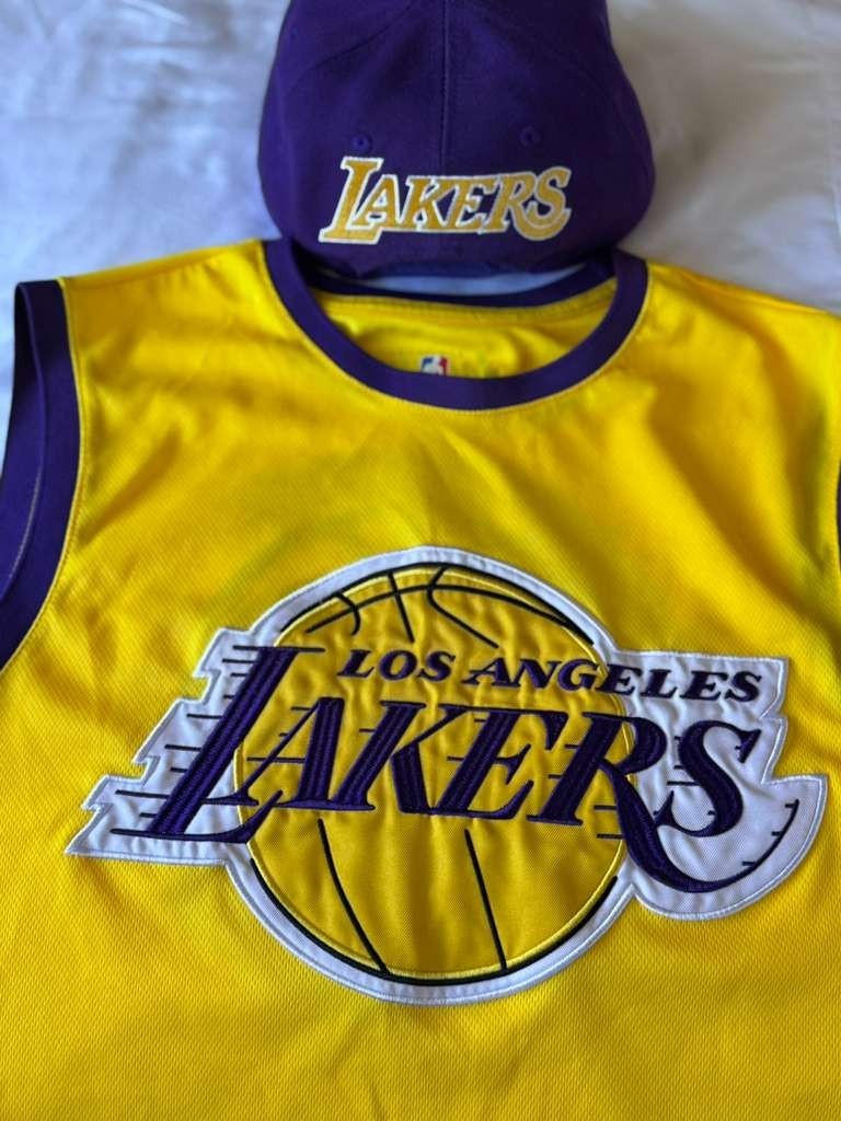 Los Angeles Lakers Jersey Mens M Yellow Ultra Game Lebron NBA Basketball