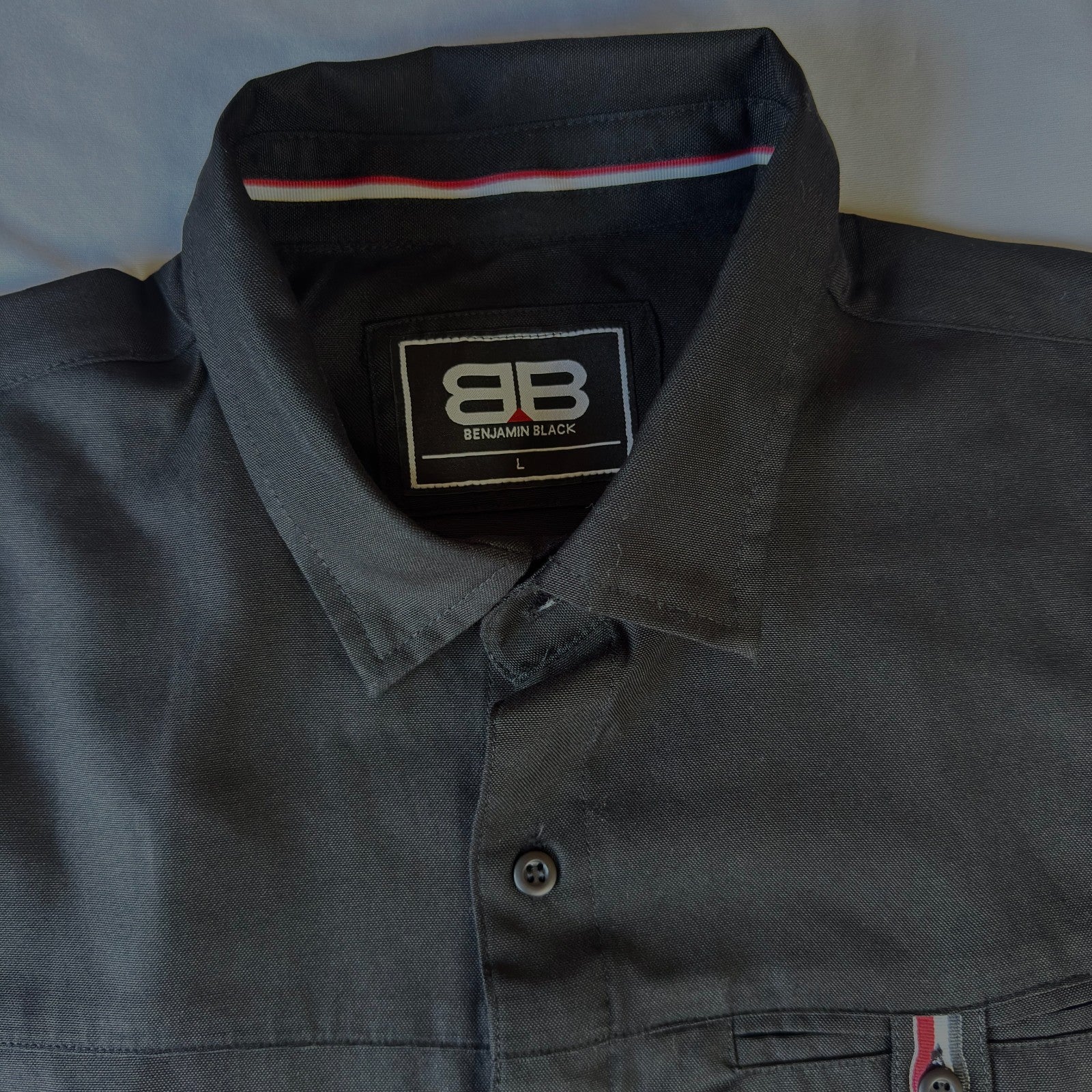 Benjamin Black Men's Shirt Black, Size L