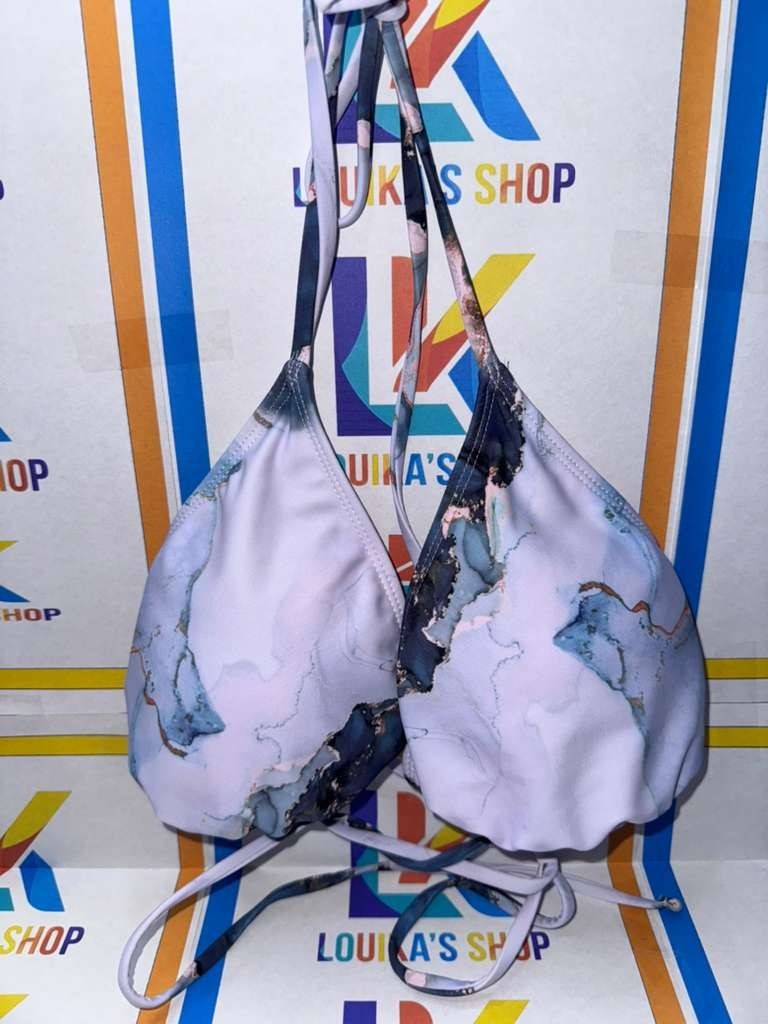 Women's Bikini Set Fashion Marbe Pettern Colorful Dgital Print