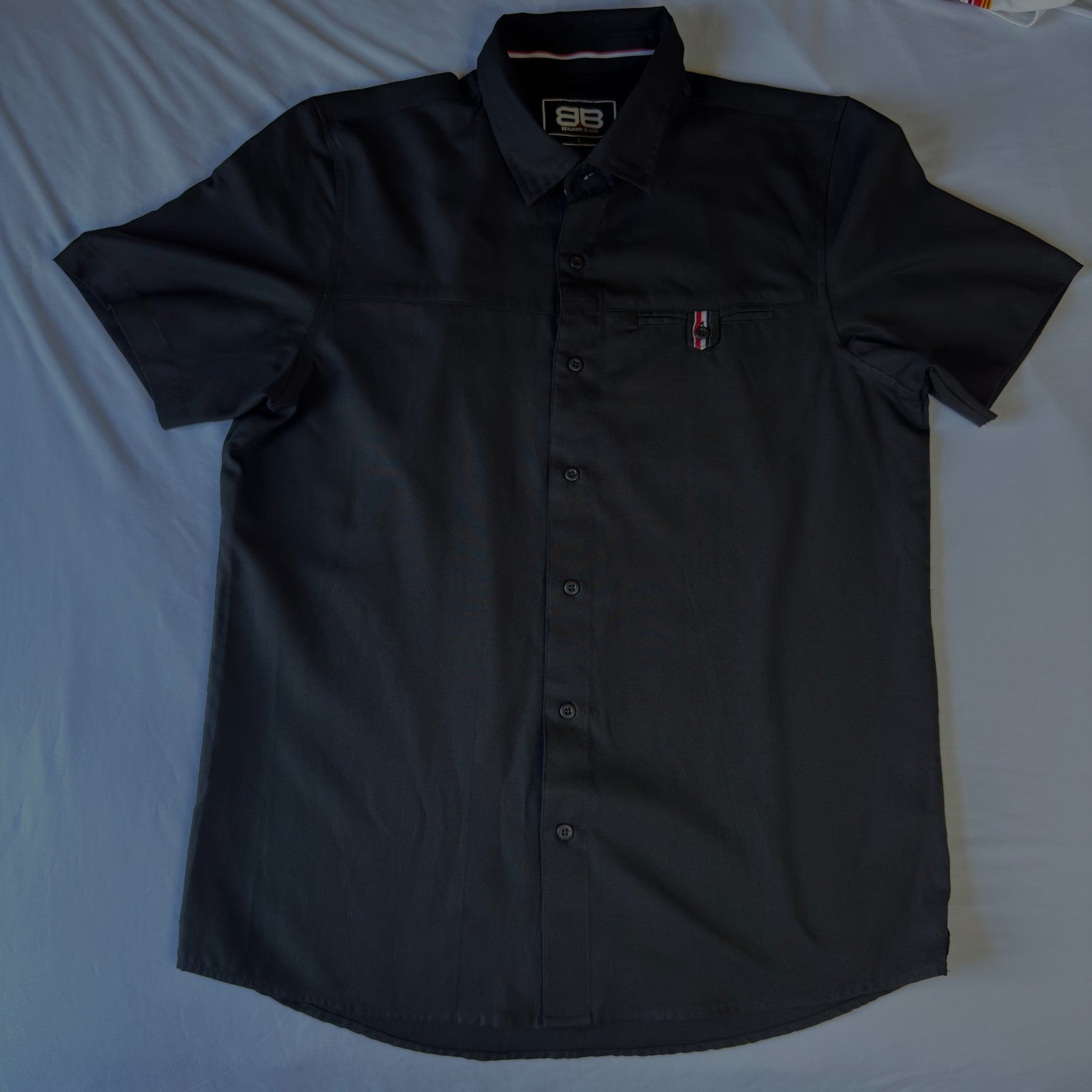 Benjamin Black Men's Shirt Black, Size L