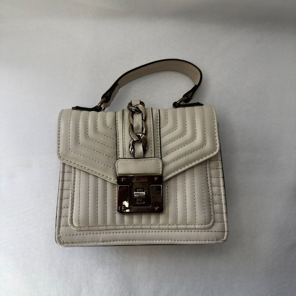ALDO Shoulder Bag/mini Handbag Off White
