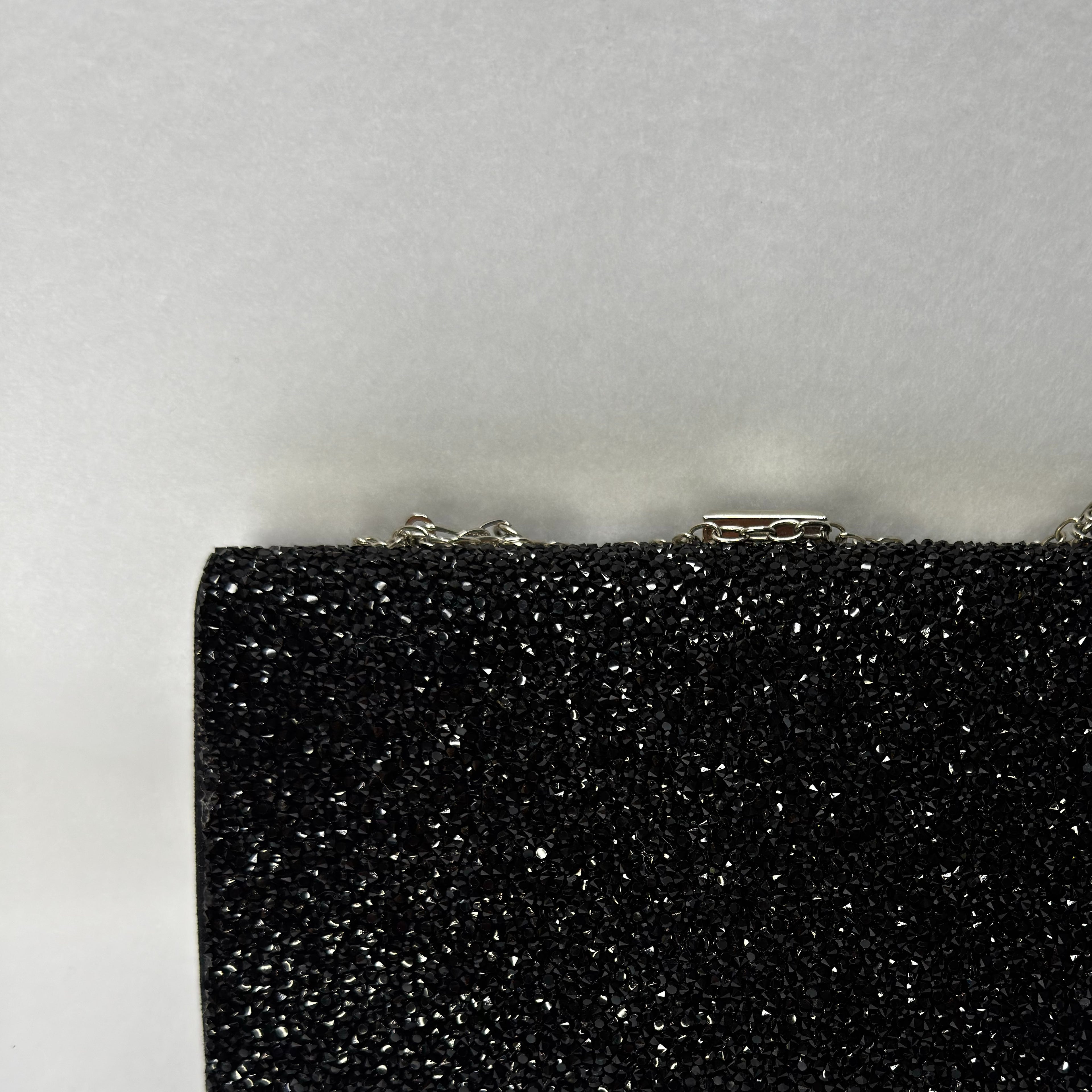 Glitter Evening Clutch Bag Double side Diamond Bag Crossbody Purse Wedding