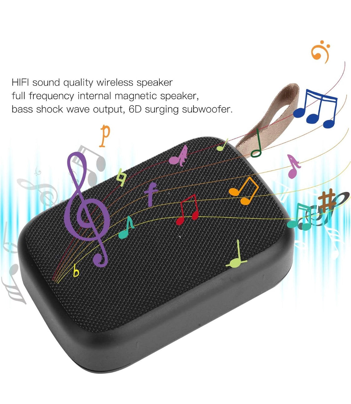 Portable Bluetooth 5.0 Speaker Mini Wireless 3D Stereo Outdoor Music Player*