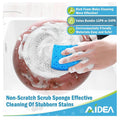 Scrub Sponges Pack of 6 Blue All-Purpose