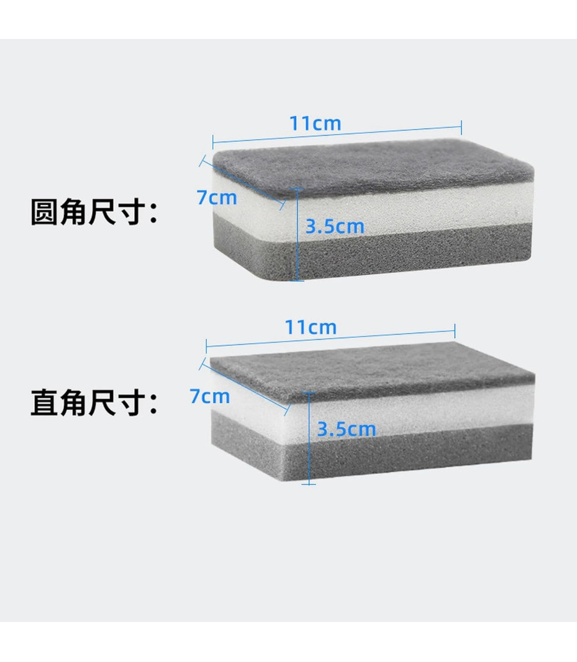 Sponge Dish Scouring Sponges Kitchen Cleaning