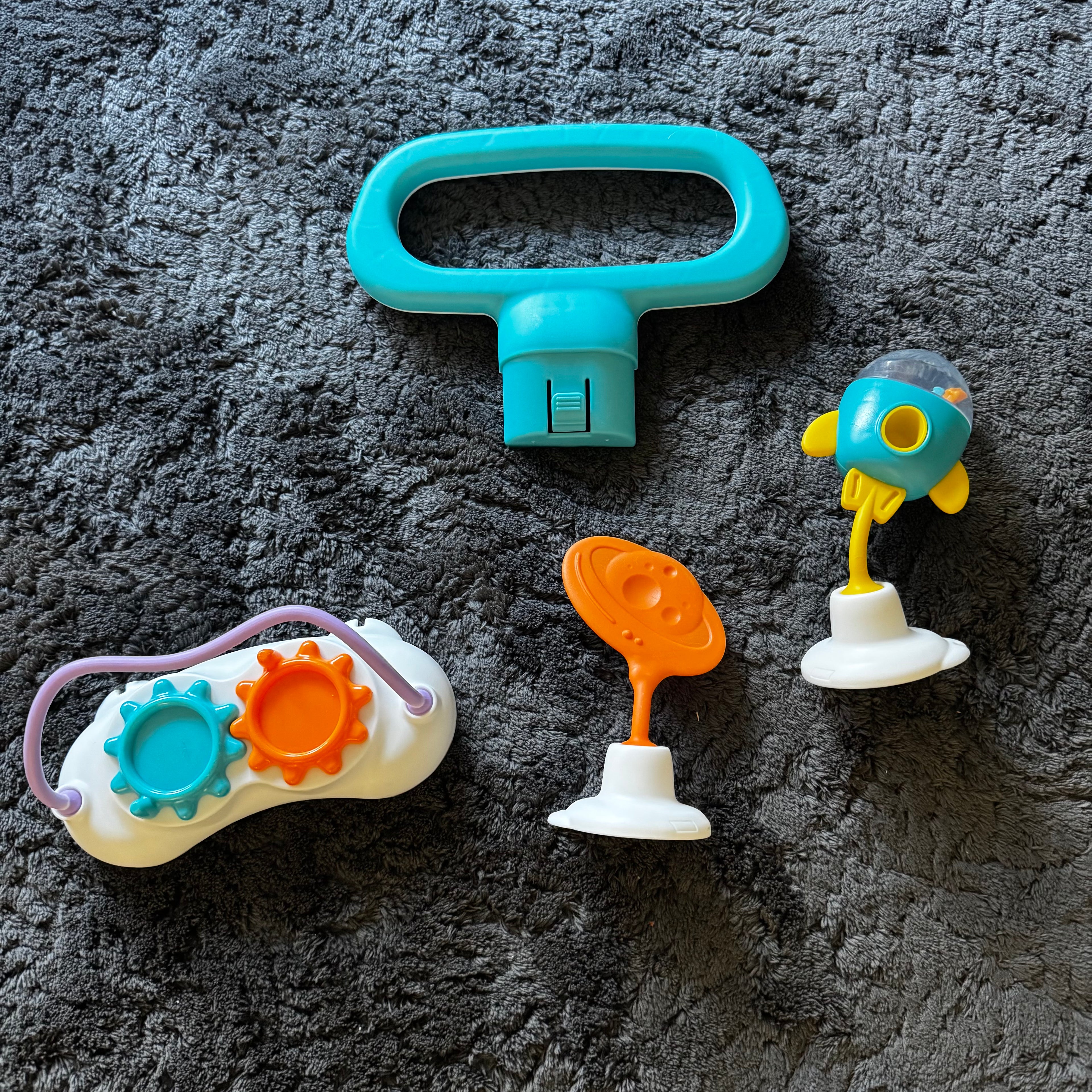 Trend plus 2-In-1 Activity Walker with Deluxe Removable Toys Walk-Behind