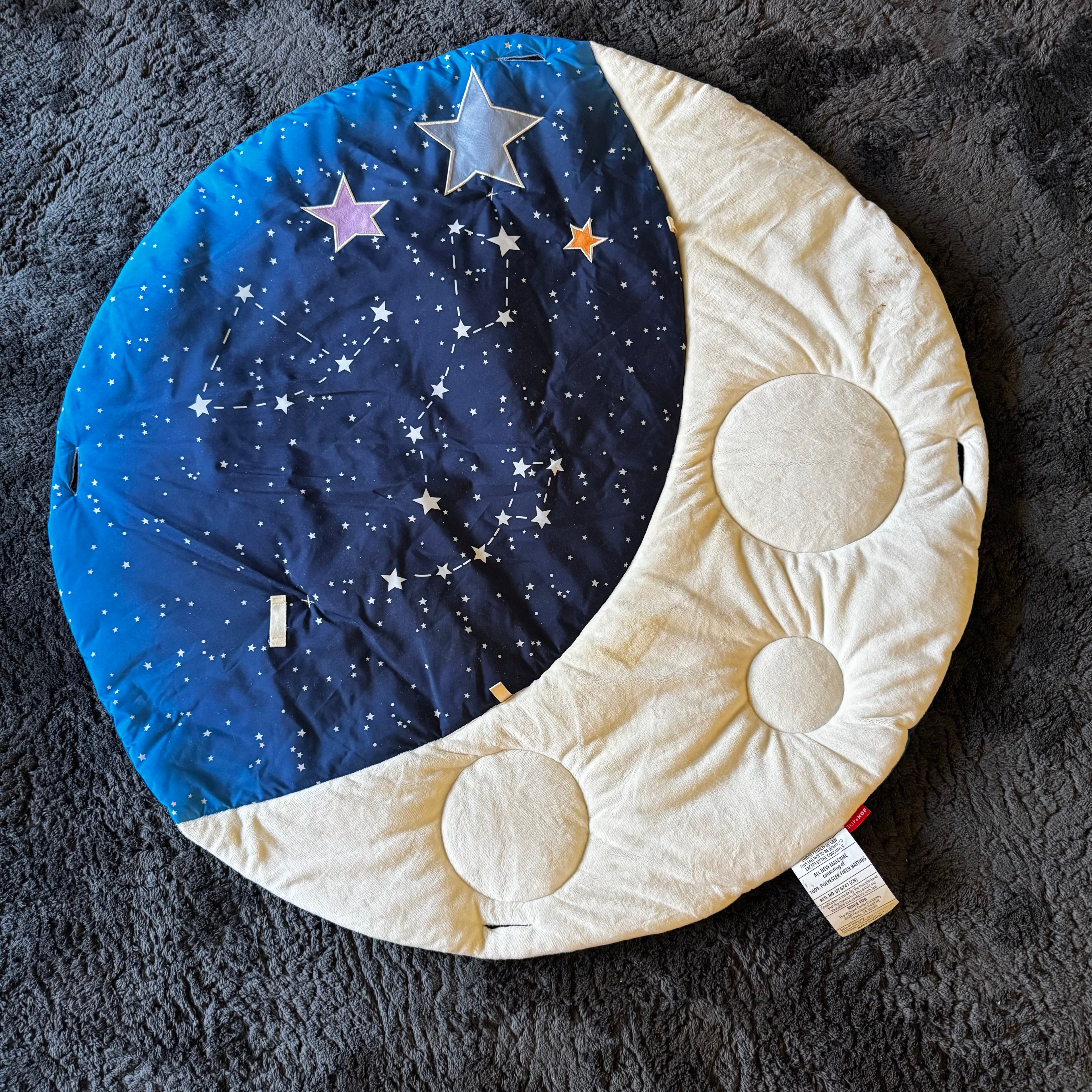 Skip Hop 3-in-1 Activity Baby Play Gym Tummy Time Mat, Celestial Dreams