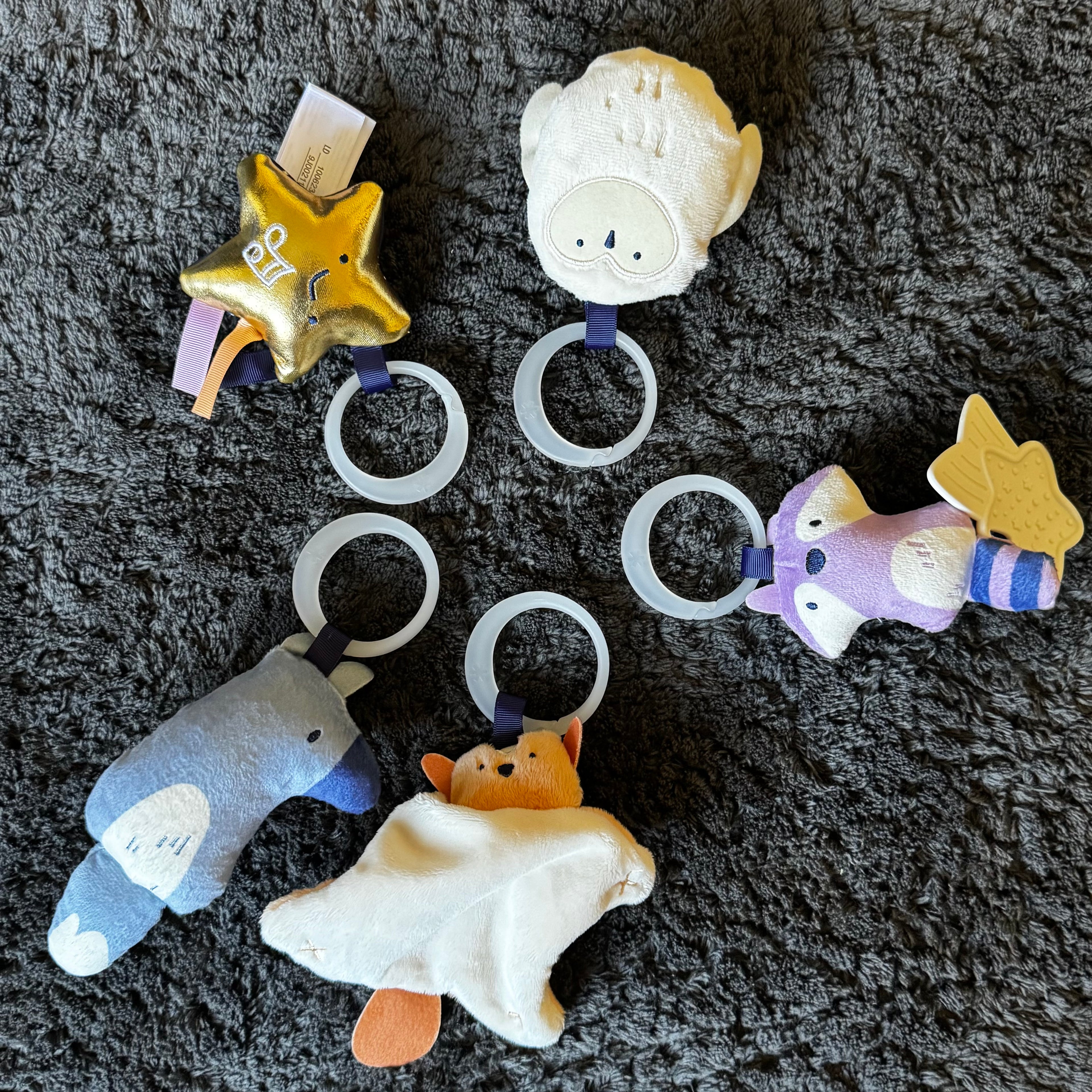 Skip Hop 3-in-1 Activity Baby Play Gym Tummy Time Mat, Celestial Dreams