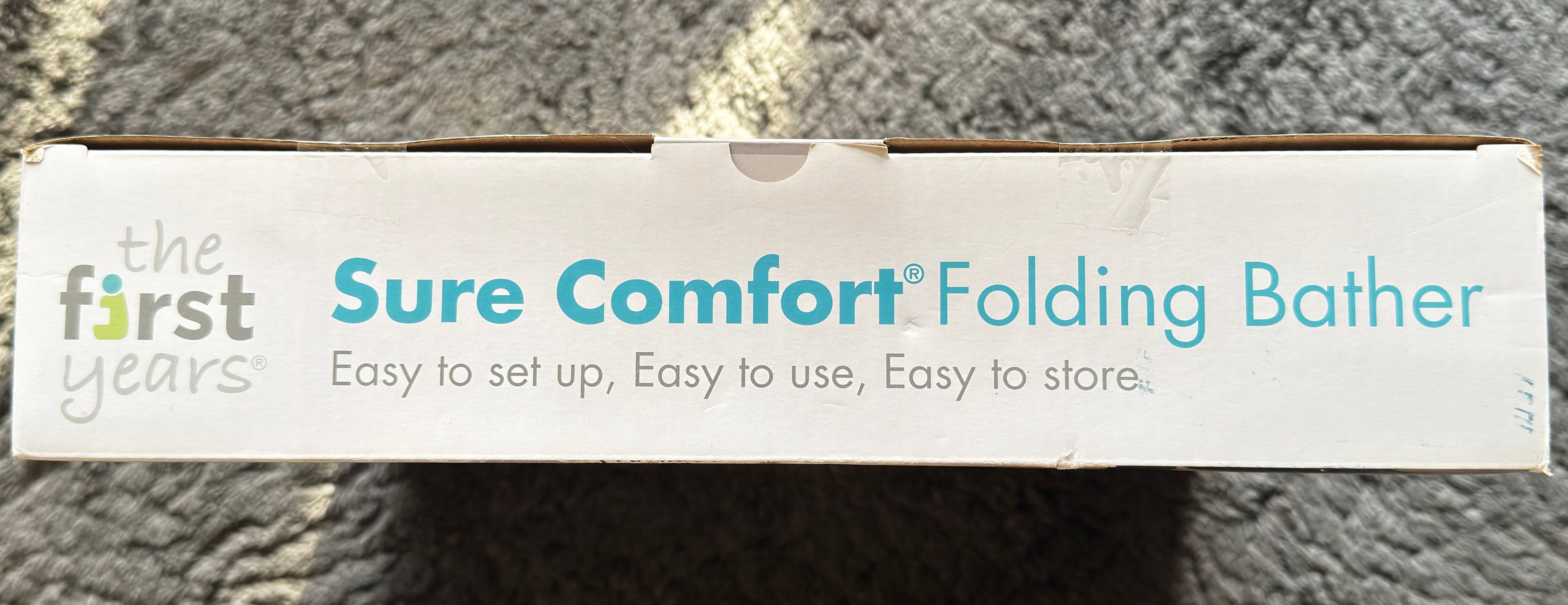 Brand New The First Years Sure Comfort Folding Bather Baby Bath Seat Birth-15lbs
