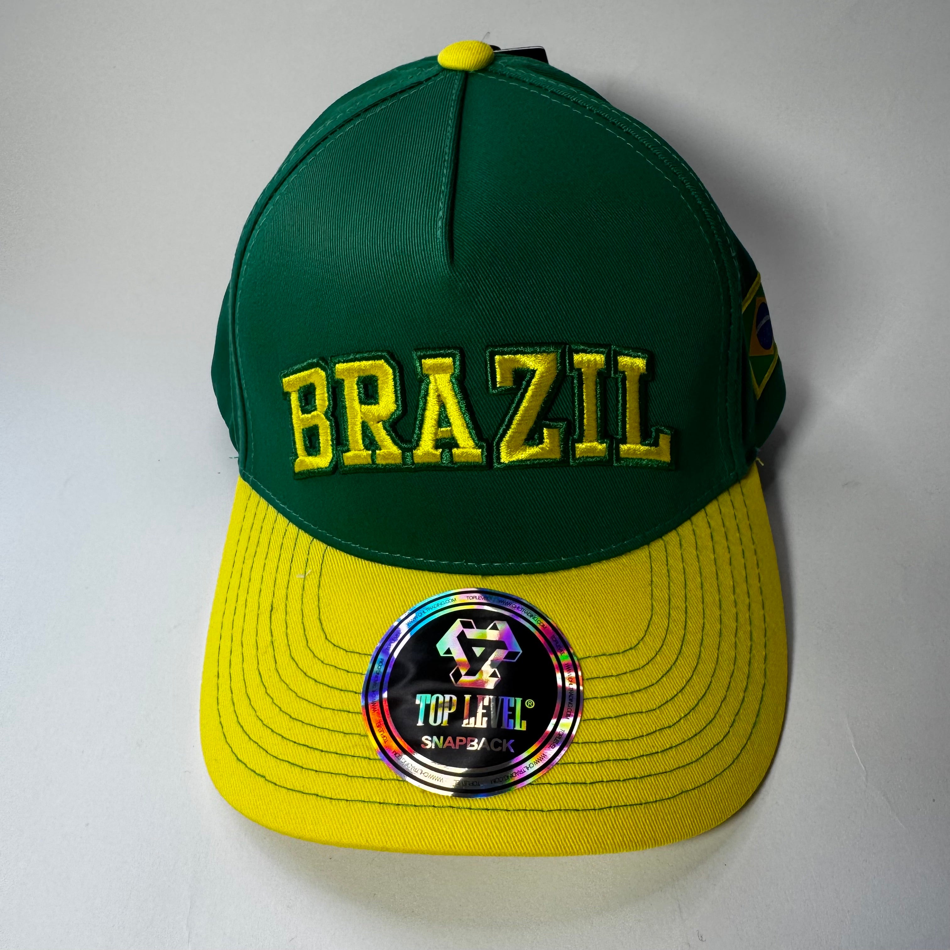 Brazil Fanatics Hat Cap Snapback Soccer Football ,Top Level