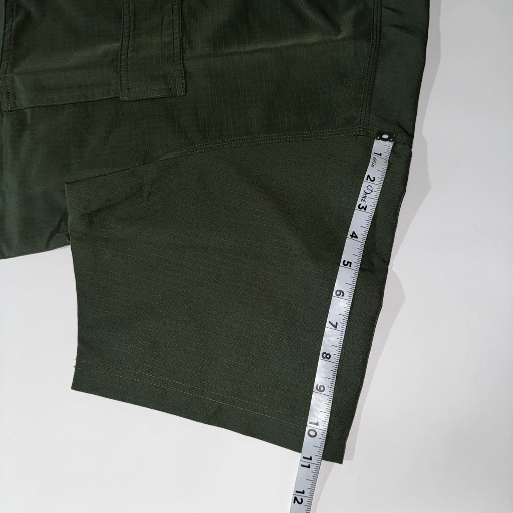 5.11 Tactical Fast Tac TDU Green Mens L Rip Stop Shirt Uniform