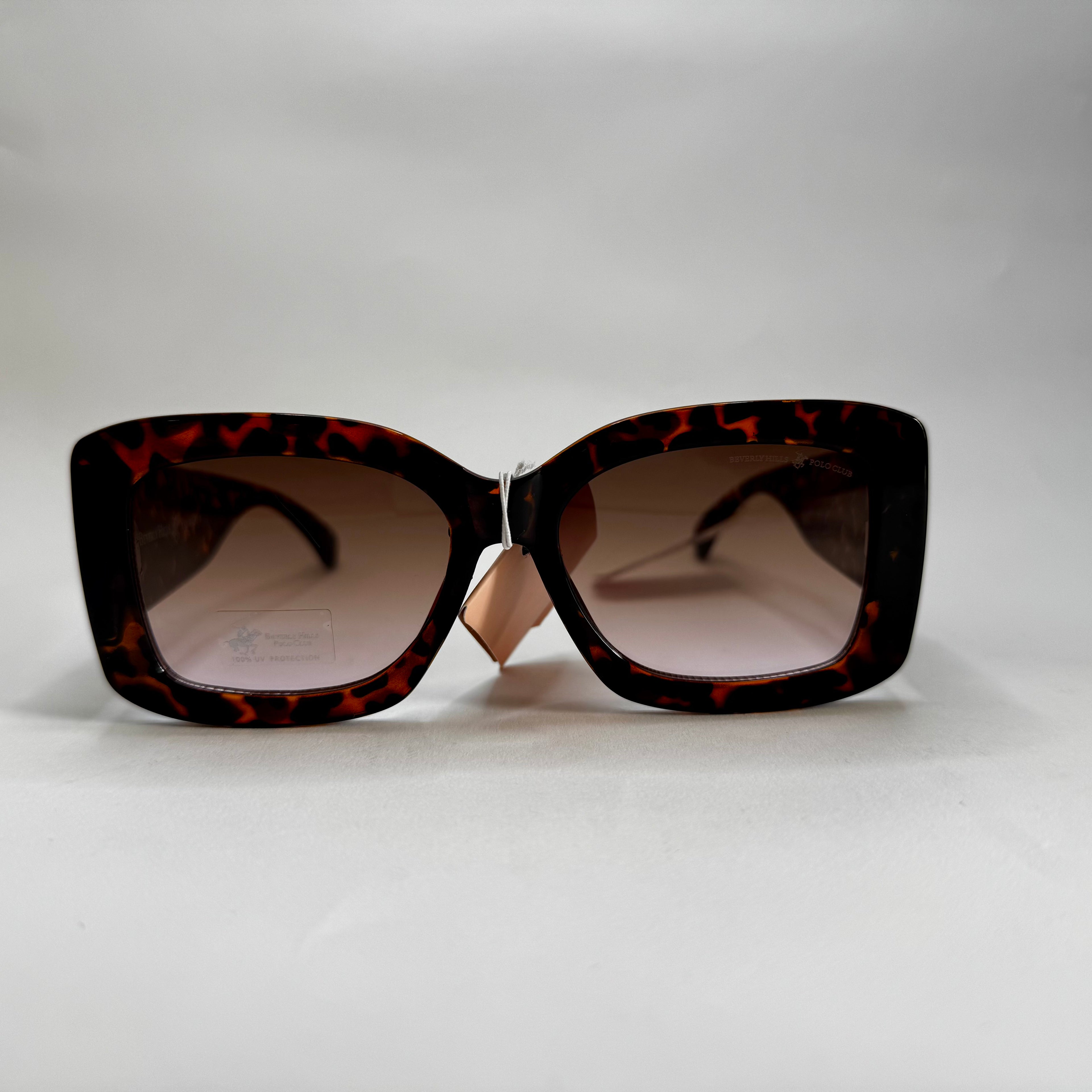 Beverly Hills Polo Club Sunglasses Full-Rim Cat Eye bhsw029 tor