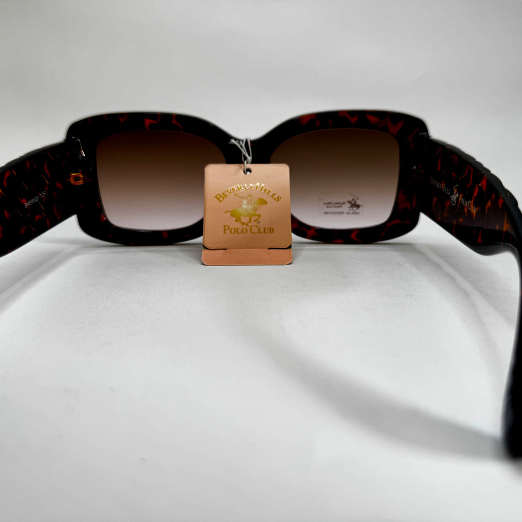 Beverly Hills Polo Club Sunglasses Full-Rim Cat Eye bhsw029 tor