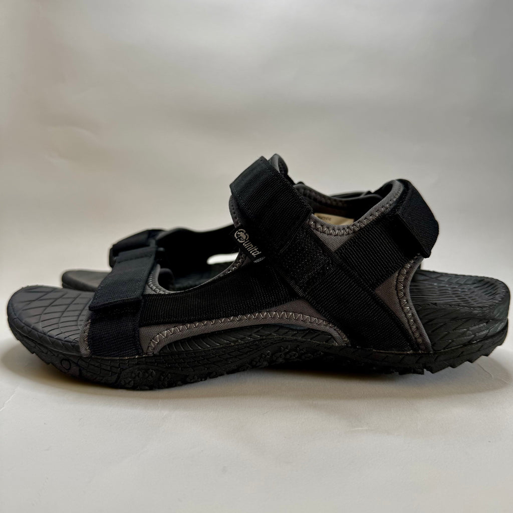 Men's Ecko Unltd Athletic Strappy Sandals Grey Black Size 8,5 US