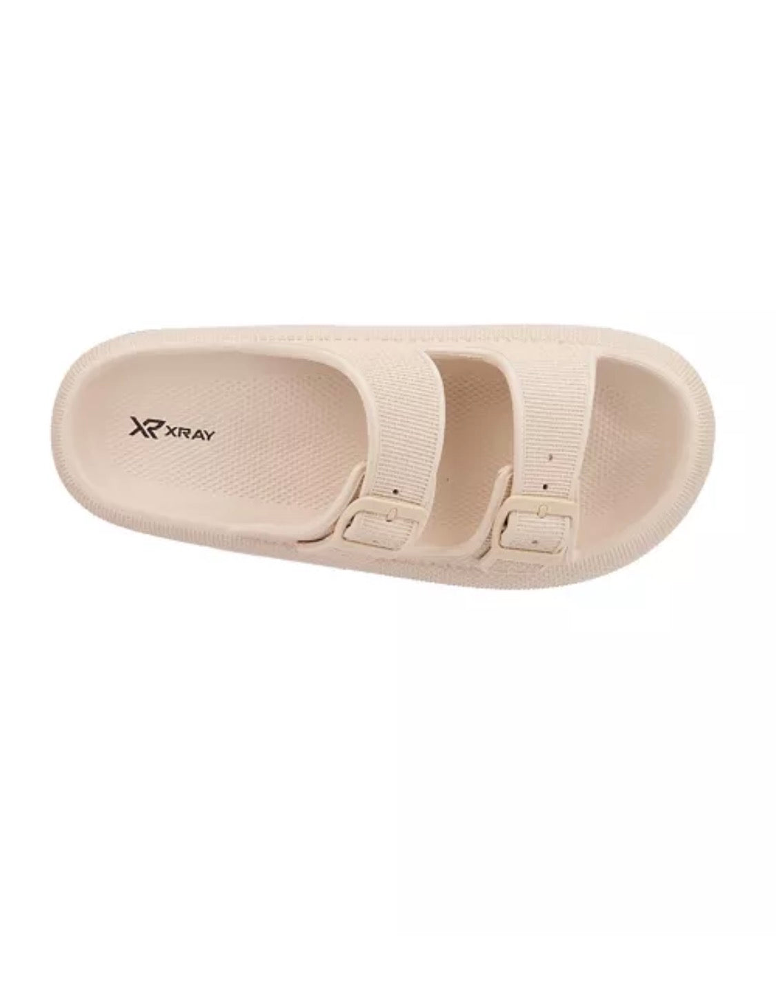 Xray Women Men Double Buckle Adjustable Eva Slide Slippers Cloud Pillow Sandals