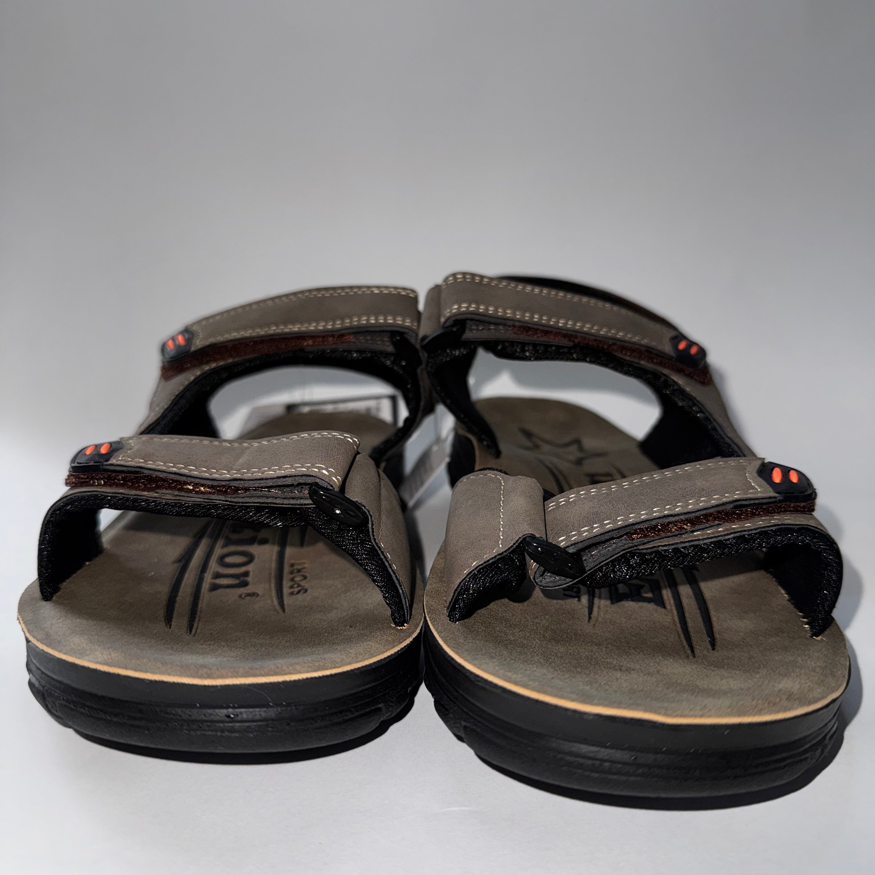 Edition Sport Casual Sandals Ajustable Straps and Orange accents