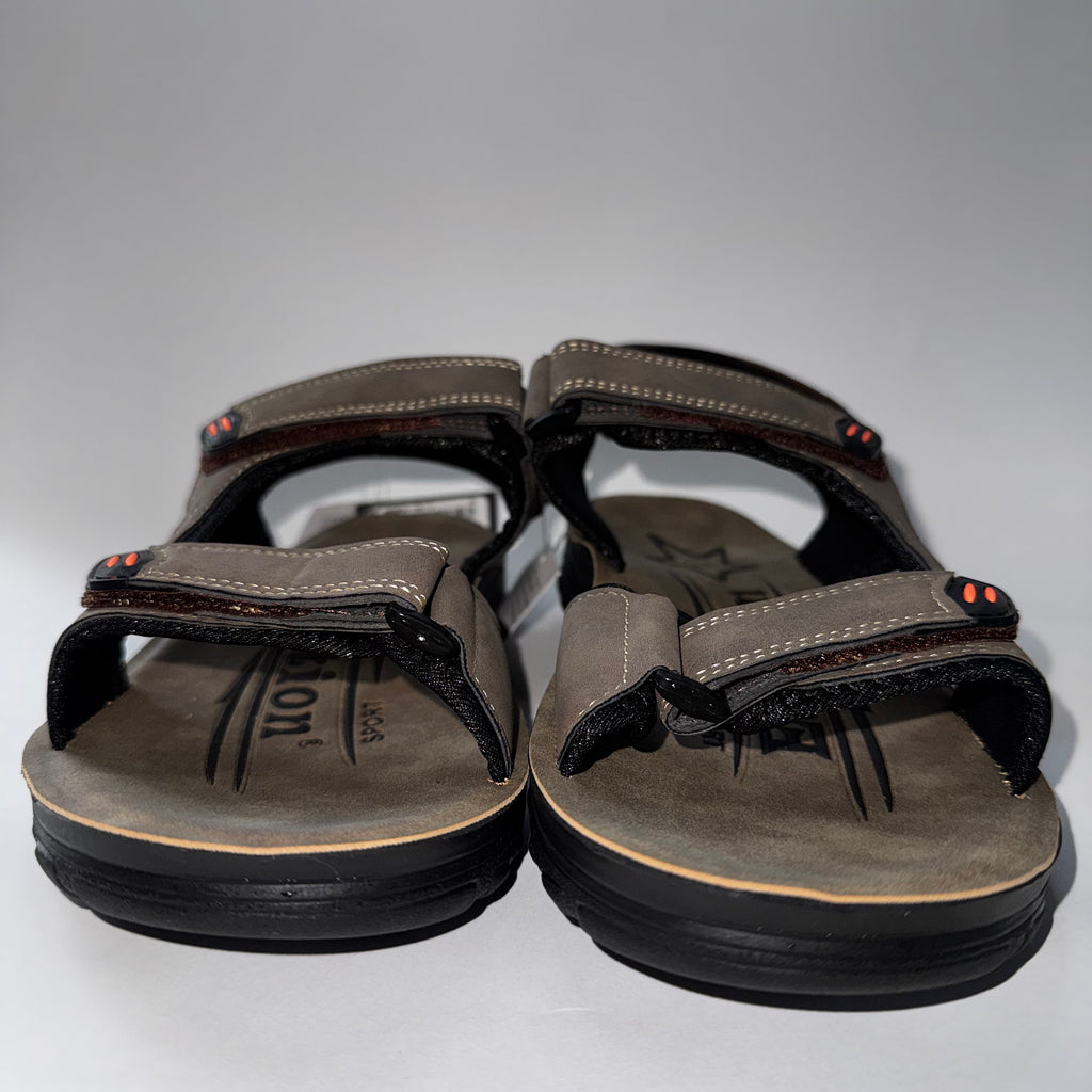 Edition Sport Casual Sandals Ajustable Straps and Orange accents