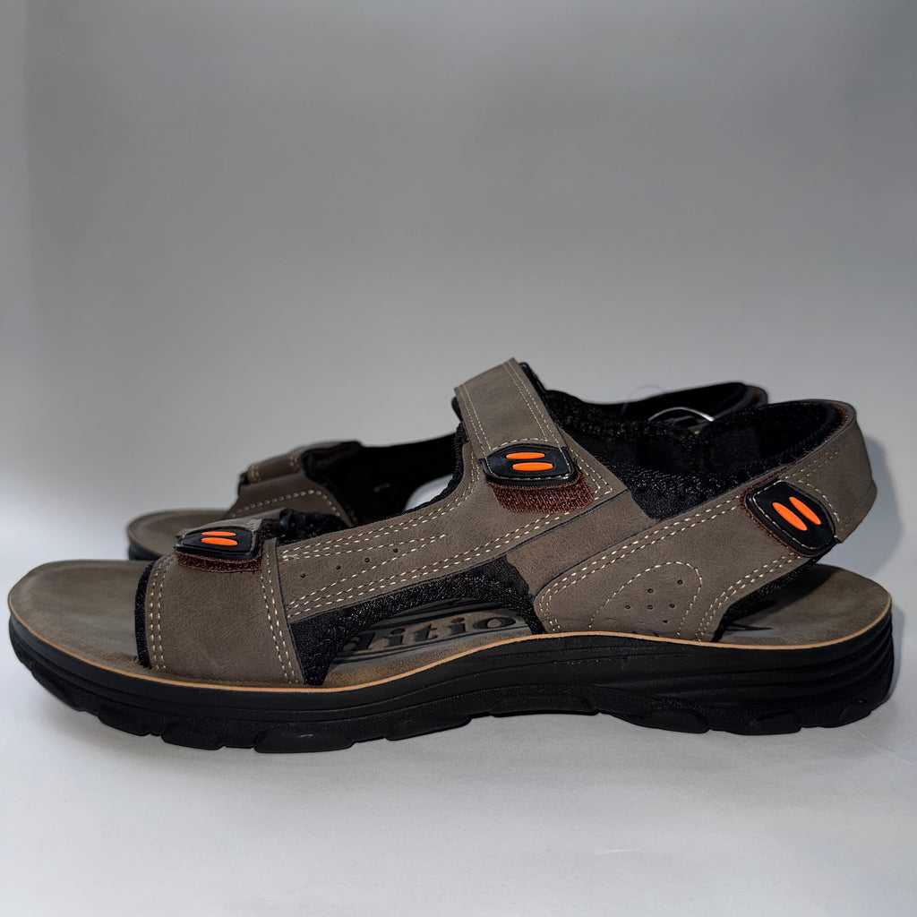 Edition Sport Casual Sandals Ajustable Straps and Orange accents