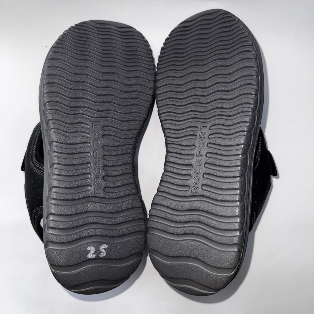 Rockport Men's Sandals Black Strap Adjustable Size 10