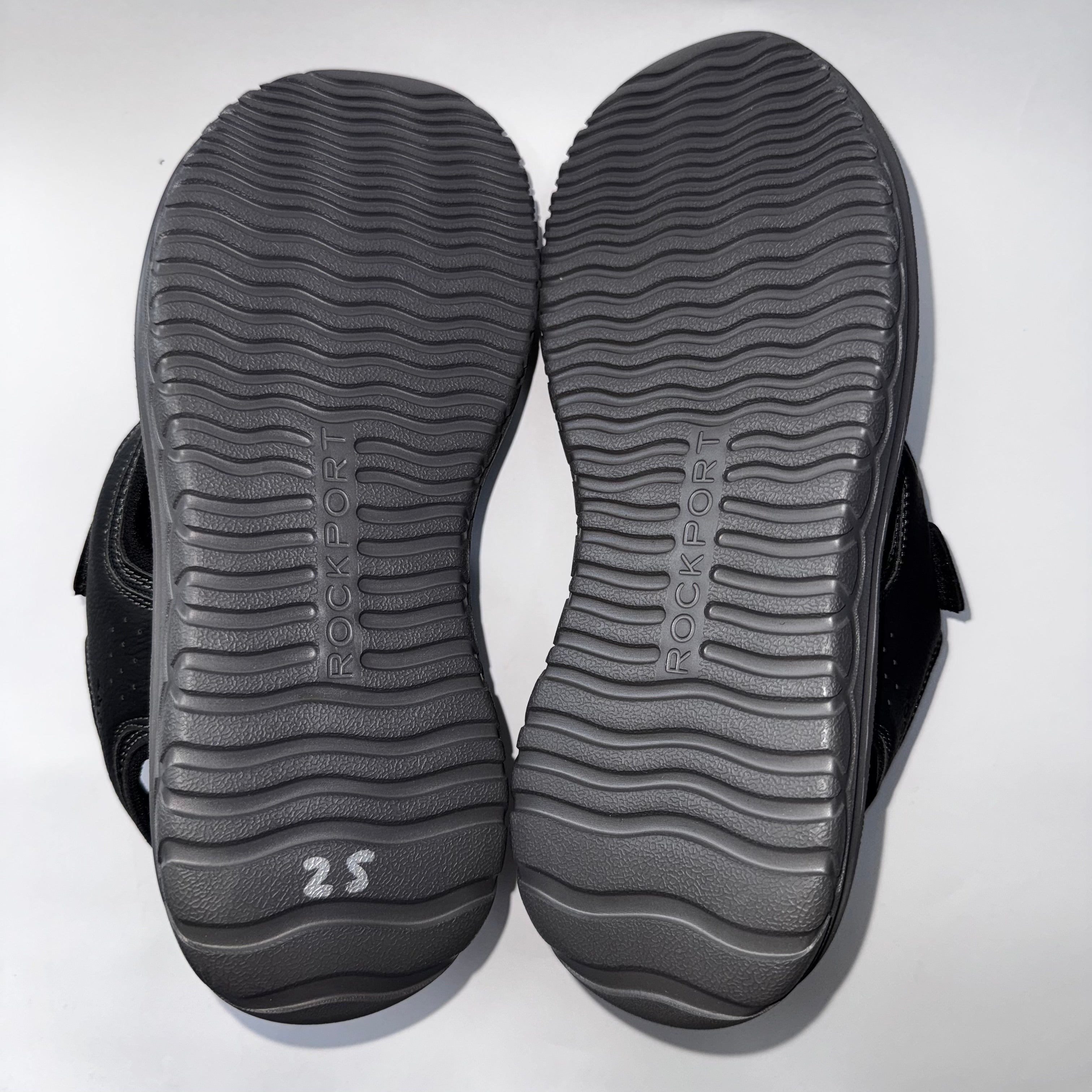 Rockport Men's Sandals Black Strap Adjustable Size 10