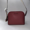 Michael Kors Cindy Lg Dome Crossbody Leather